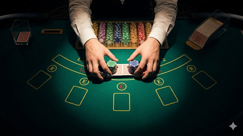 Texas Hold'em Poker Table